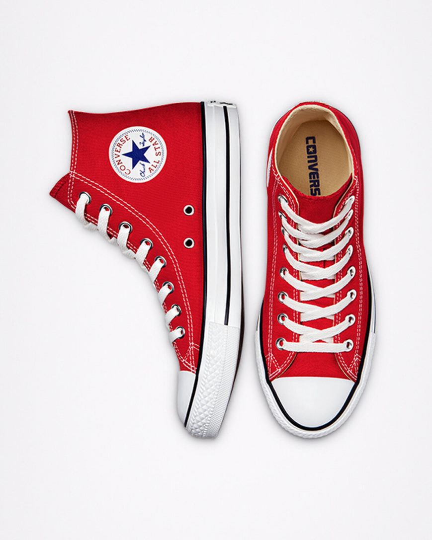 Tenisi Inalti Barbati Converse Chuck Taylor All Star Clasici Rosii | RO YHLZC378